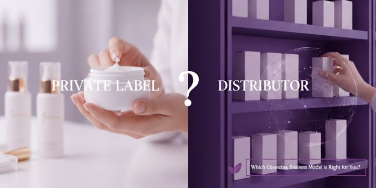 Private Label vs. Distributor: Which Cosmetics Business Model is Right for You?