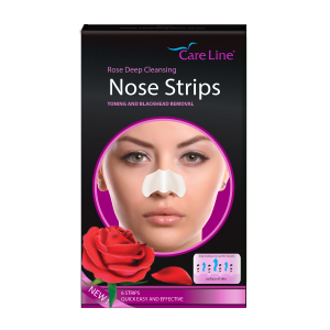 CareLine Nose Strips Rose Deep Cleansing