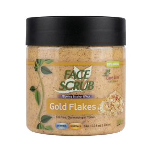 CareLine Naturals Face & Body Scrub - Gold Flakes