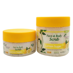 CareLine Naturals Face & Body Scrub - Lemon Sugar