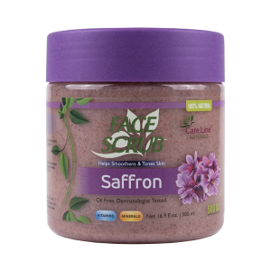 CareLine Naturals Face & Body Scrub - Saffron