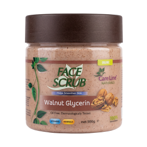 CareLine Naturals Face & Body Scrub - Walnut & Glycerin