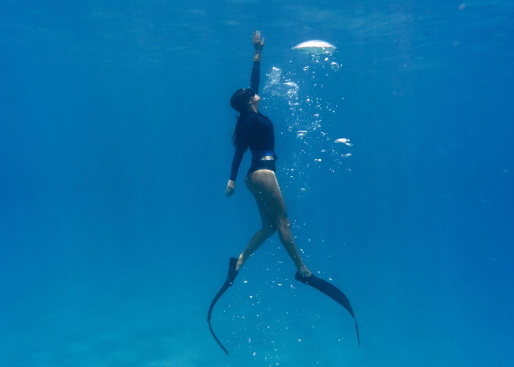 Scuba diving female