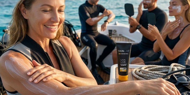 Scuba Divers must Haves - SPF sunscreen